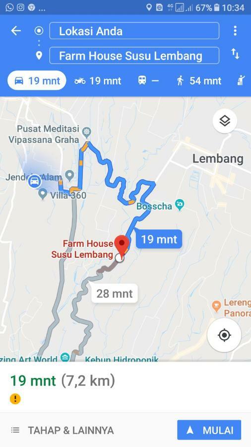Homestay Triniti Lembang Eksteriør bilde